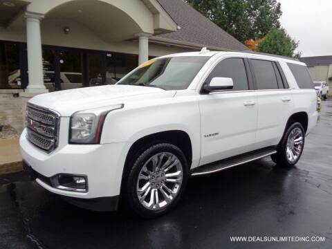 2017 GMC Yukon for sale at DEALS UNLIMITED INC in Portage MI