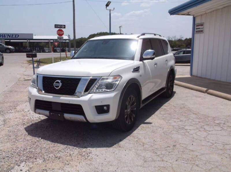 2017 Nissan Armada for sale at AUTO TOPIC in Gainesville TX