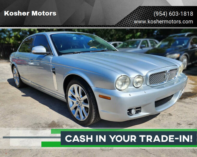 2008 Jaguar XJ-Series for sale at Kosher Motors in Hollywood FL