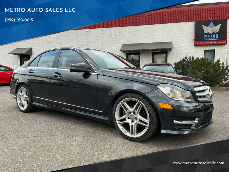 2012 Mercedes-Benz C-Class for sale at METRO AUTO SALES LLC in Lino Lakes MN