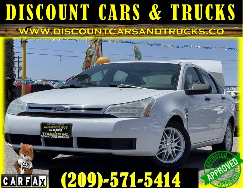 2008 Ford Focus for sale at Discount Cars & Trucks in Modesto CA