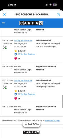 1985 Porsche 911 Carrera