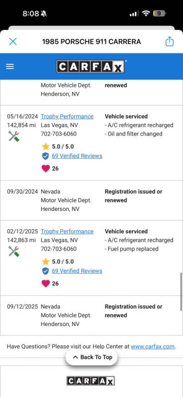 1985 Porsche 911 Carrera
