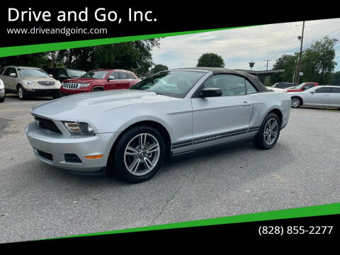 2010 Ford Mustang for sale at Drive and Go, Inc. in Hickory NC