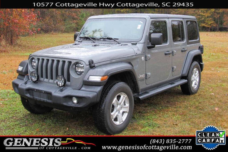 2020 Jeep Wrangler Unlimited for sale at Genesis Of Cottageville in Cottageville SC