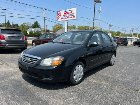 2009 Kia Spectra for sale at M & J Auto Sales in Attleboro MA
