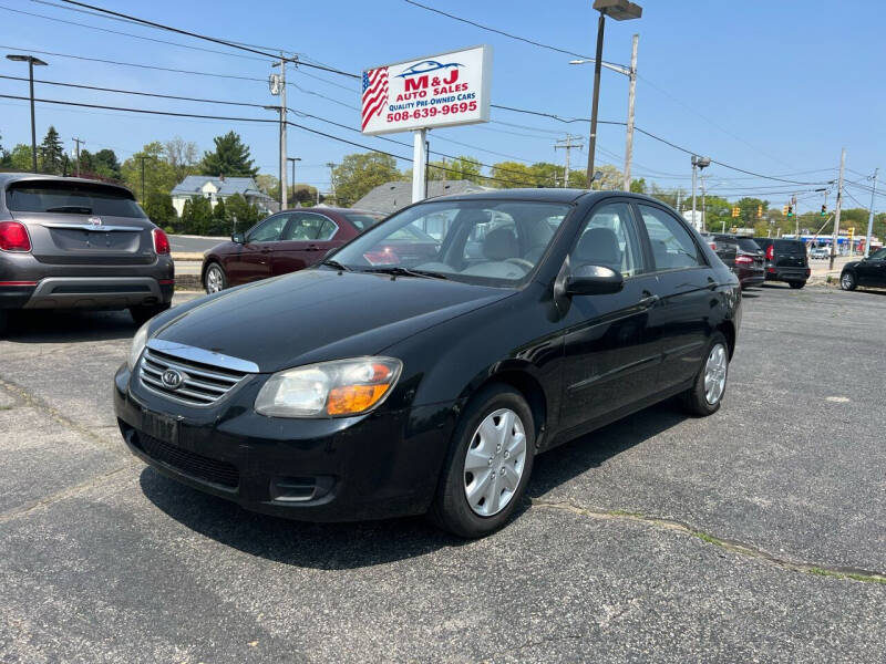 2009 Kia Spectra for sale at M & J Auto Sales in Attleboro MA