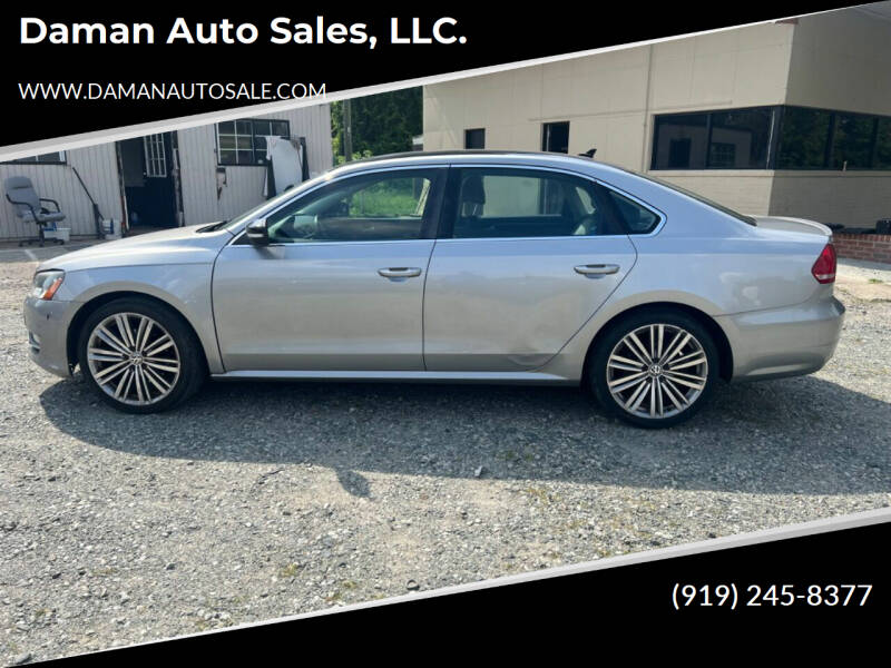 2014 Volkswagen Passat for sale at Daman Auto Sales, LLC. in Efland NC