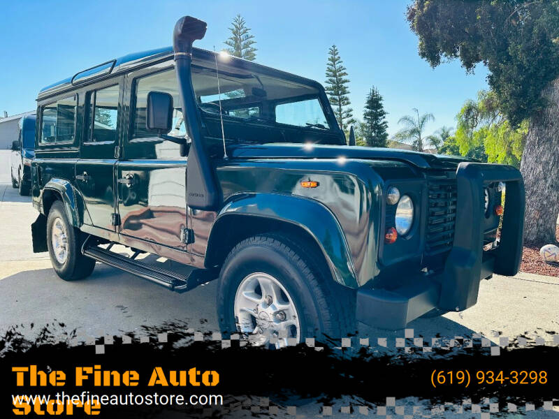 1997 Land Rover Defender for sale at The Fine Auto Store in Imperial Beach CA