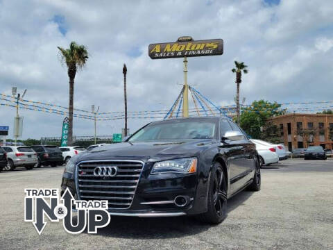 2014 Audi S8 for sale at A MOTORS SALES AND FINANCE in San Antonio TX