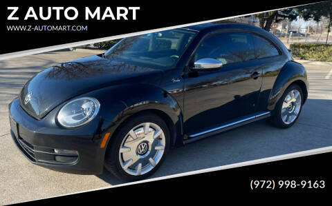 2013 Volkswagen Beetle for sale at Z AUTO MART in Lewisville TX