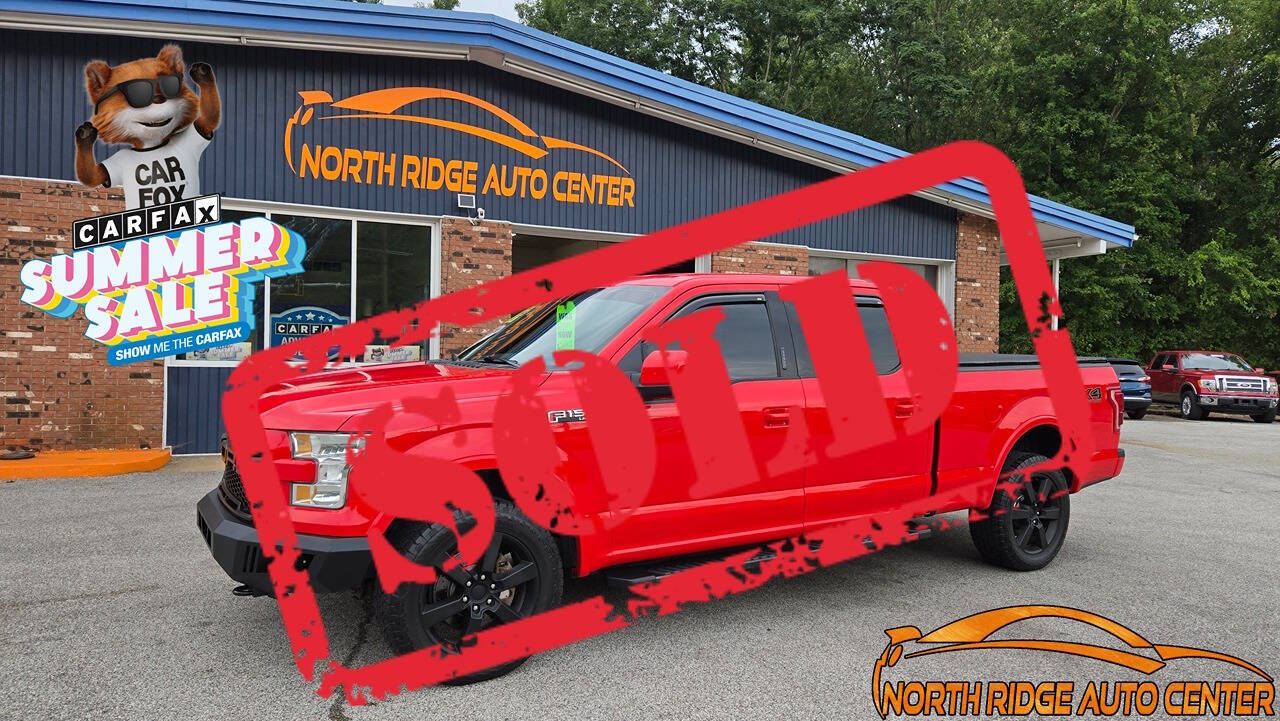 2015 Ford F-150 for sale at North Ridge Auto Center LLC in Madison, OH