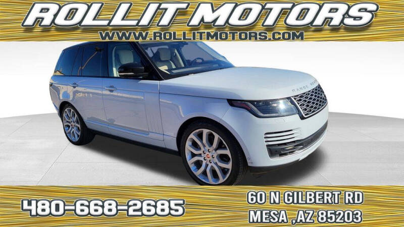 2019 Land Rover Range Rover for sale at Rollit Motors in Mesa AZ