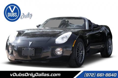 2009 Pontiac Solstice for sale at VDUBS ONLY in Plano TX