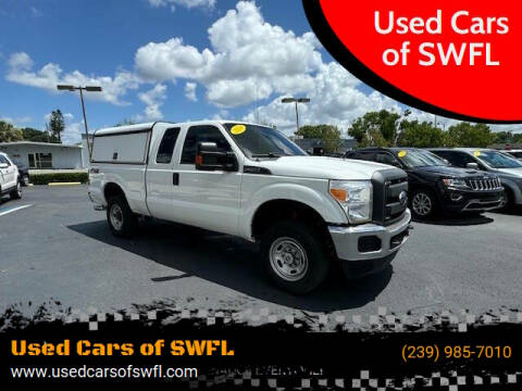 2014 Ford F-250 Super Duty for sale at Used Cars of SWFL in Fort Myers FL