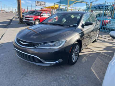 2015 Chrysler 200 for sale at Borrego Motors in El Paso TX