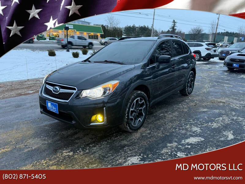 2017 Subaru Crosstrek for sale at MD Motors LLC in Williston VT