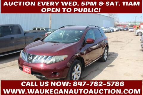 2009 Nissan Murano for sale at Waukegan Auto Auction in Waukegan IL