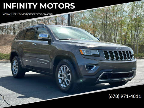 2015 Jeep Grand Cherokee for sale at INFINITY MOTORS in Gainesville GA