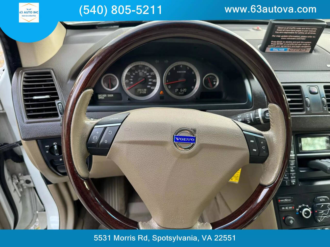 2013 Volvo XC90 for sale at 63 Auto Inc in Spotsylvania, VA