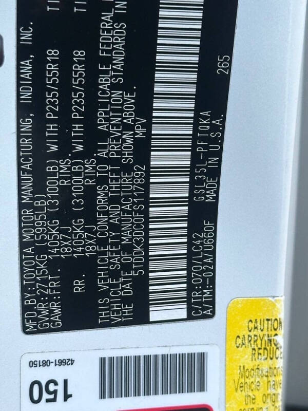 2015 Toyota Sienna XLE 7-Passenger