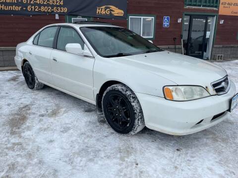 2000 Acura TL for sale at H & G AUTO SALES LLC in Princeton MN