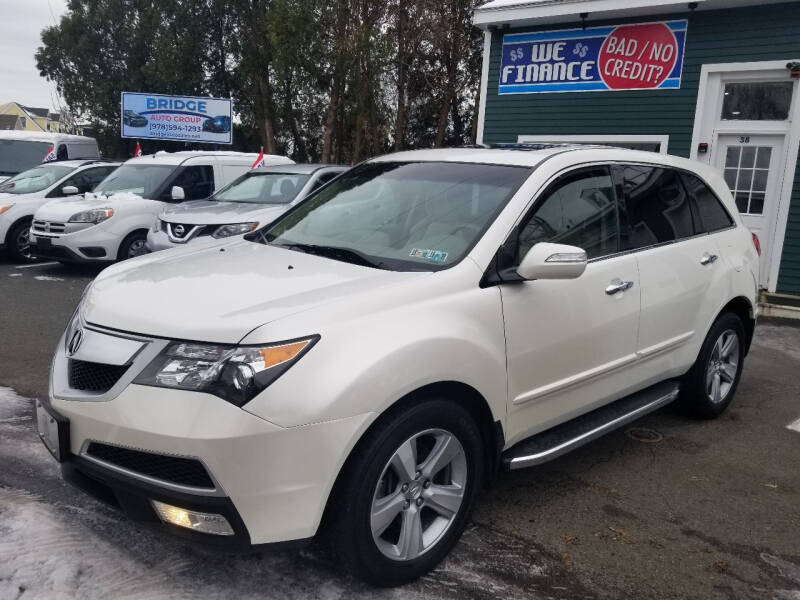 2012 Acura MDX for sale at Bridge Auto Group Corp in Salem MA