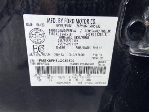 2020 Ford Explorer Limited