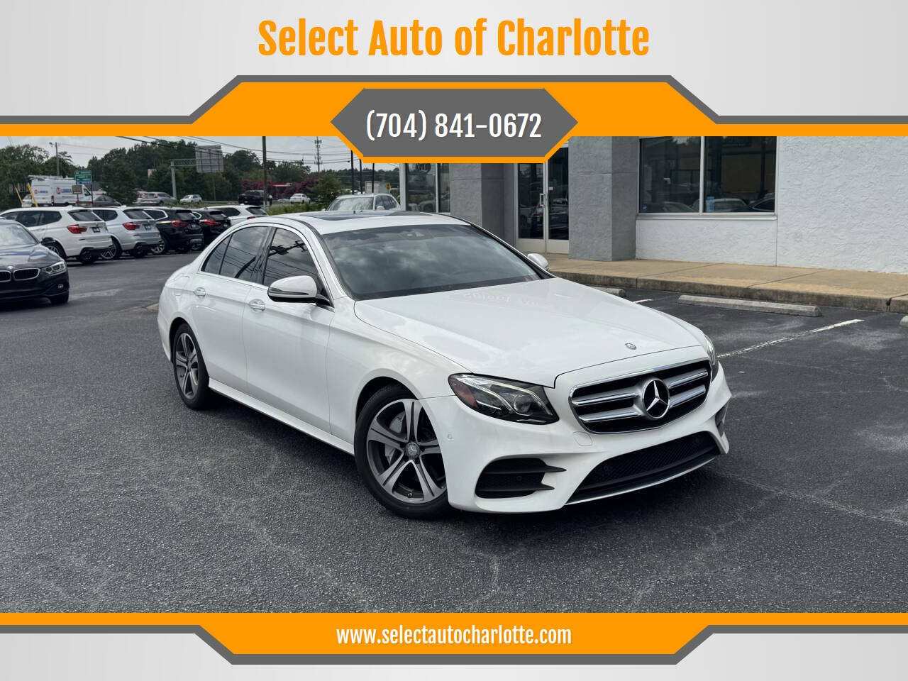 Off white 2017 Mercedes-Benz E-Class E 300 E 300 4dr Sedan 1
