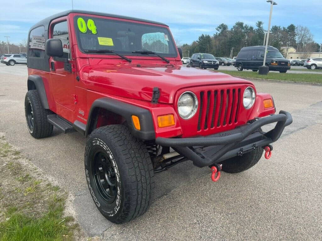 2004 Jeep Wrangler for sale at Dave Delaney's Columbia in Hanover, MA