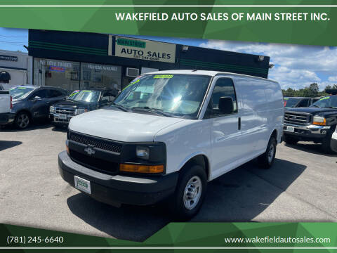 2014 Chevrolet Express Cargo for sale at Wakefield Auto Sales of Main Street Inc. in Wakefield MA