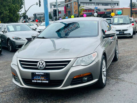 2010 Volkswagen CC for sale at MotorMax in San Diego CA