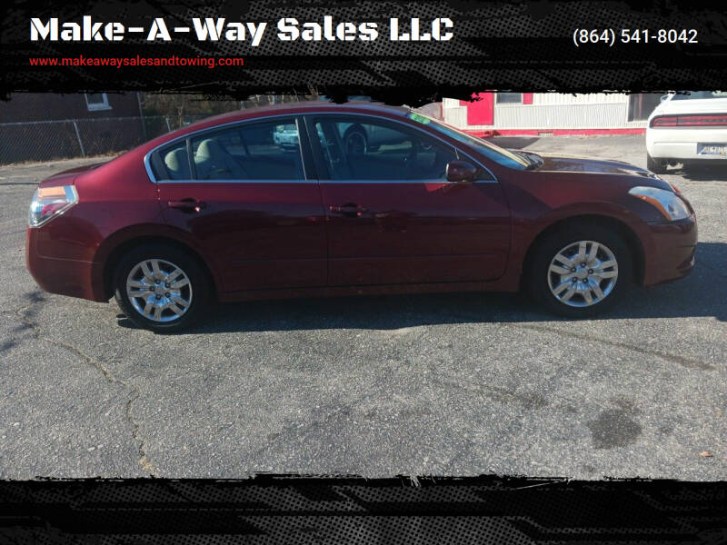 2012 Nissan Altima for sale at Make-A-Way Sales LLC in Spartanburg SC