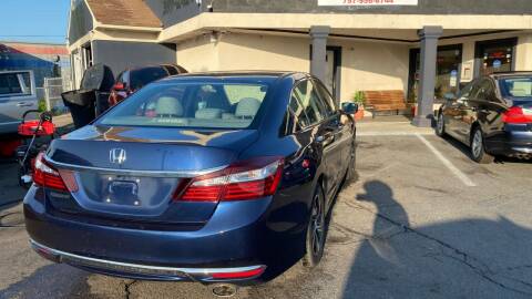 2017 Honda Accord for sale at TOWN AUTOPLANET LLC in Portsmouth VA