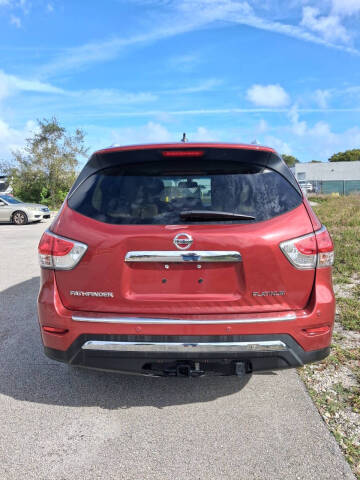 2015 Nissan Pathfinder Platinum