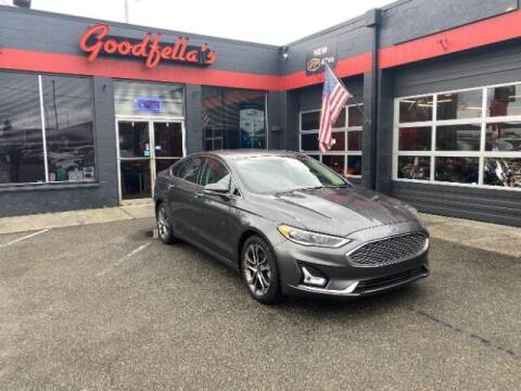 2020 Ford Fusion Hybrid for sale at Goodfella's  Motor Company in Tacoma WA