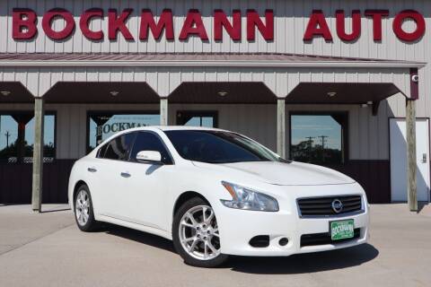 2012 Nissan Maxima for sale at Bockmann Auto Sales in Saint Paul NE