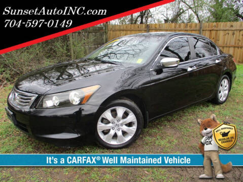 2009 Honda Accord for sale at Sunset Auto in Charlotte NC
