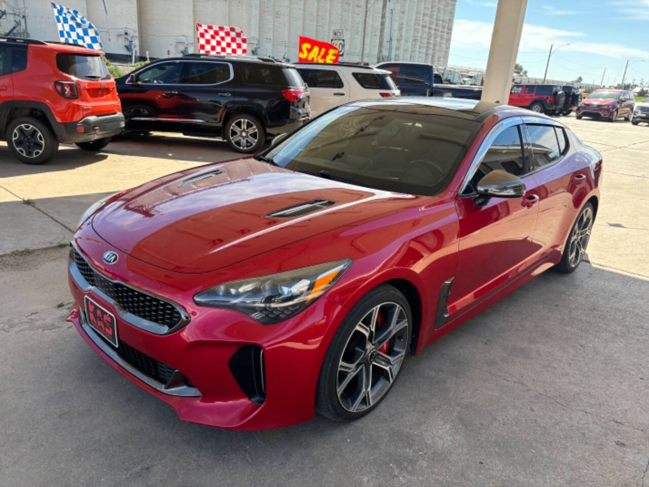 2018 Kia Stinger for sale at Kansas Auto Sales in Ulysses, KS