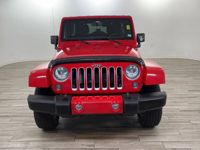 Used 2016 Jeep Wrangler Unlimited Sahara with VIN 1C4BJWEG4GL116390 for sale in Florissant, MO