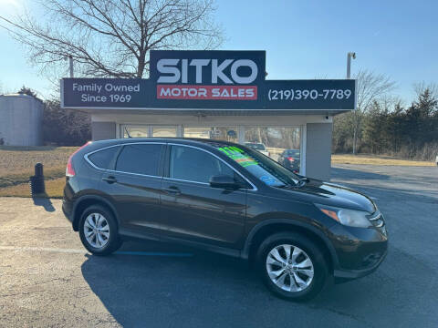 2013 Honda CR-V for sale at SITKO MOTOR SALES INC in Cedar Lake IN