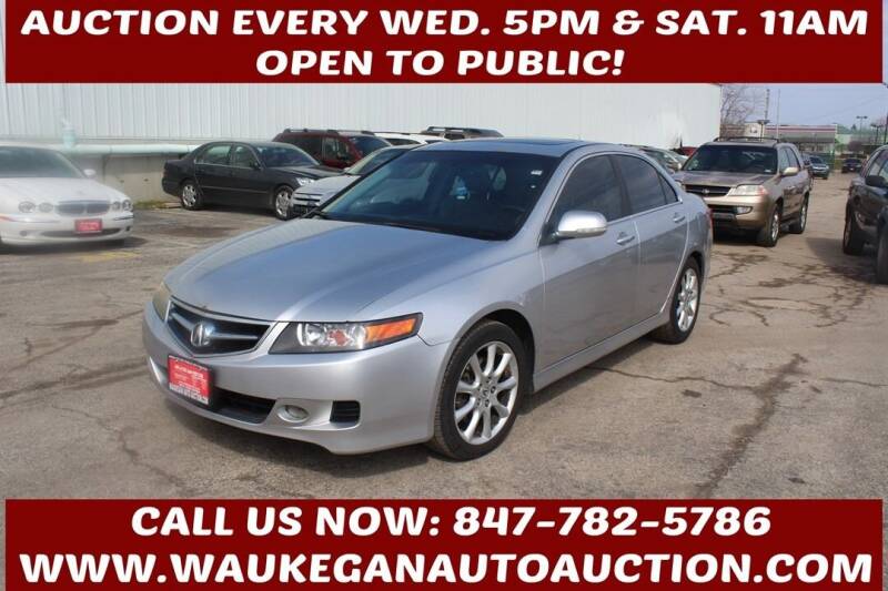 2008 Acura TSX for sale at Waukegan Auto Auction in Waukegan IL