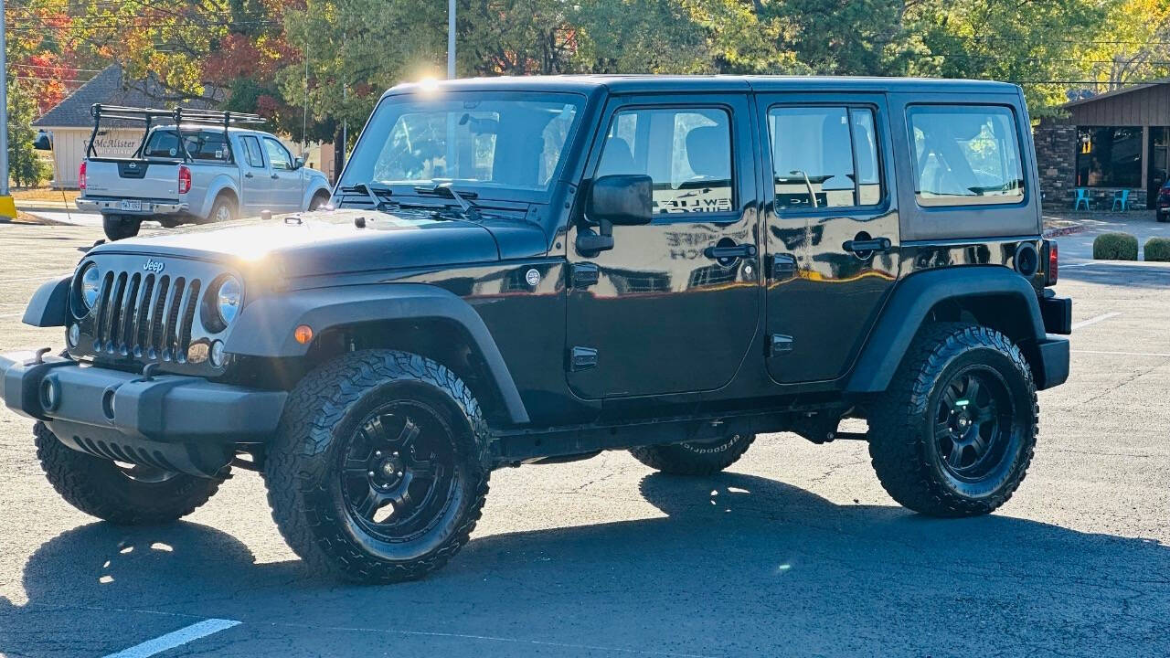 2015 Jeep Wrangler Unlimited for sale at H & B Auto in Fayetteville, AR