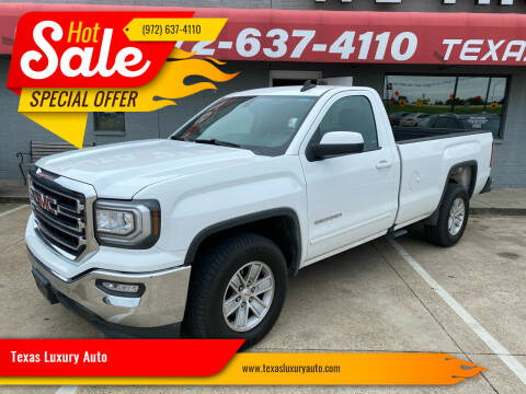 2016 GMC Sierra 1500 for sale at Texas Luxury Auto in Cedar Hill TX