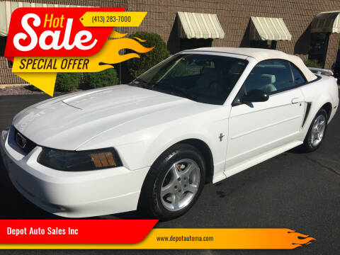 2003 Ford Mustang for sale at Depot Auto Sales Inc in Palmer MA