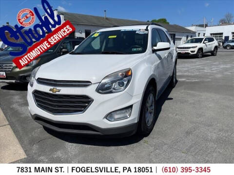 2016 Chevrolet Equinox for sale at Strohl Automotive Services in Fogelsville PA