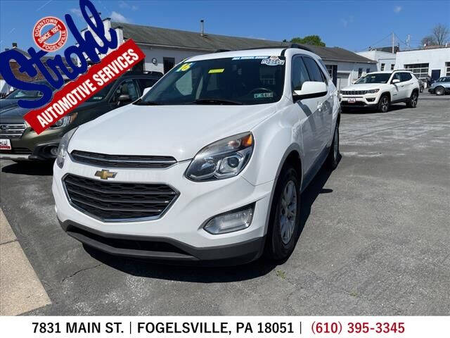 2016 Chevrolet Equinox for sale at Strohl Automotive Services in Fogelsville PA
