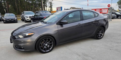 2015 Dodge Dart for sale at ALWAYS MOTORS in Spring TX