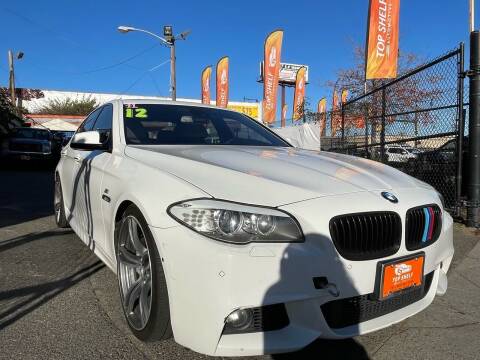 2012 BMW 5 Series for sale at TOP SHELF AUTOMOTIVE in Newark NJ