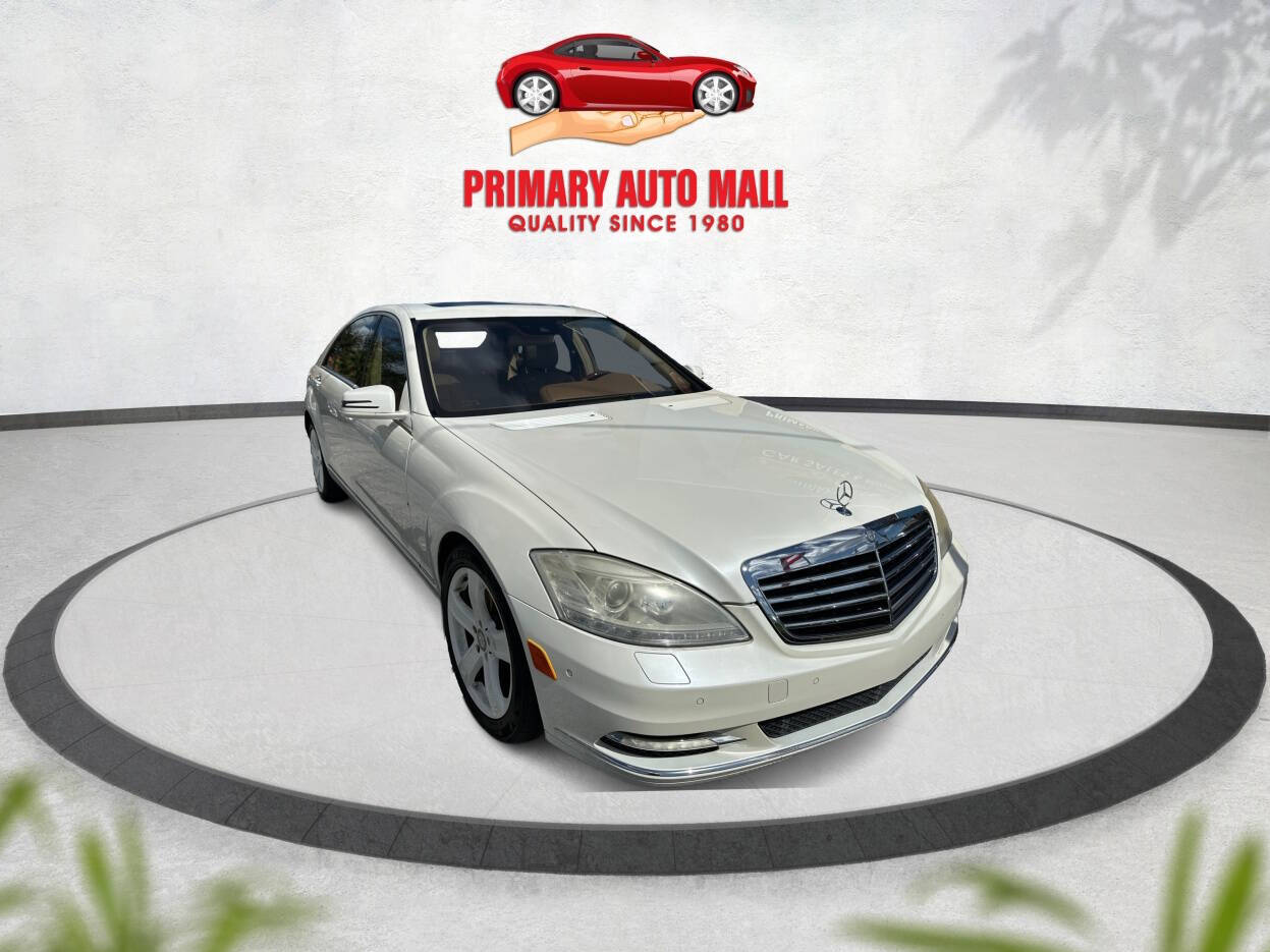 2010 Mercedes-Benz S-Class for sale at Primary Auto Mall in Fort Myers, FL